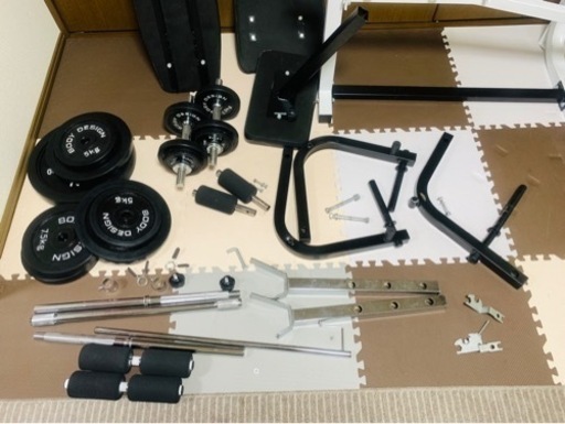 トレーニング器具　セット　マルチベンチプレス