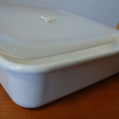 無印良品☆ホーロー容器☆保存用☆大☆蓋付きの画像