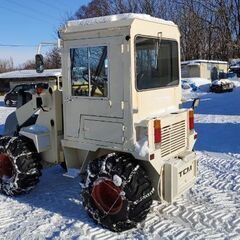 値下げ！　札幌近郊　TCM810 タイヤショベル　ホイールローダー　除雪　現金可の画像