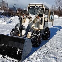 値下げ！　札幌近郊　TCM810 タイヤショベル　ホイールローダ...