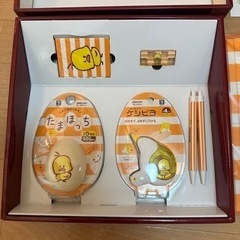 ひよこちゃん お道具箱入り文具セットの画像