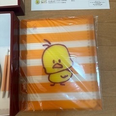 ひよこちゃん お道具箱入り文具セットの画像