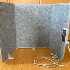 [お取引き決定致しました] デスクヒーター 遠赤外線省エコパネル...