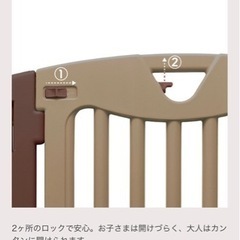 日本育児　キッズパーテーション　ベビーゲートの画像