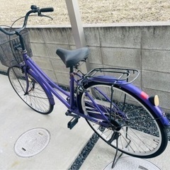 自転車　ママチャリの画像