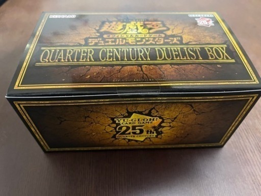 遊戯王  QUARTER CENTURY DUELIST BOX　新品未開封　1box