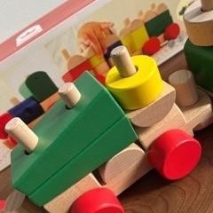 Ed.Inter  ワニさんの汽車つみき 1セットの画像