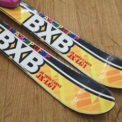 108cm 子供用スキー B×B JX-LG1 ジュニアスキー 金具チロリア SX4.5 2点セット ウインタースポーツ 雪山 スポーツ 札幌市 清田区 平岡店の画像