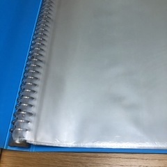 コクヨ ファイル クリアファイル POSITY 替紙式 水色 最大90枚 P3ラ-L730NLBの画像