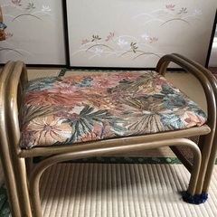 ラタンの椅子の画像