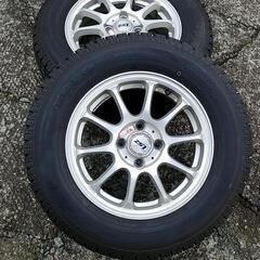 値下げ→185/70/R14 （日産note他）ホイール付きスタッドレスタイヤ