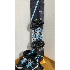 【スノーボード3点セット】板131cm/ブーツ24-24.5cm