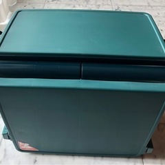 新品未使用　ツインバード　テーブル付クーラーボックスの画像