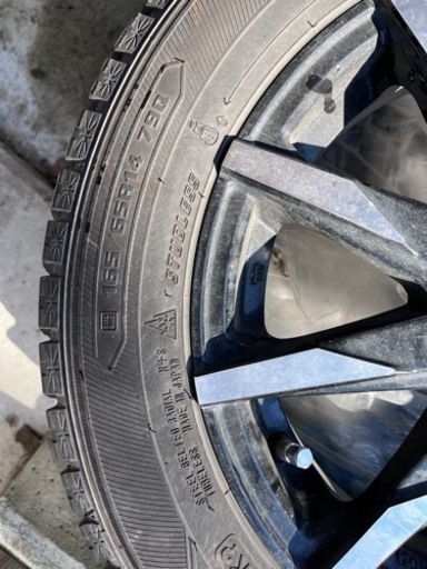 ⭕️お取引決定⭕️スタッドレスタイヤ 165/65R14 