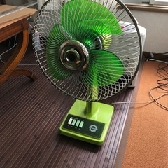 14日まで　レトロ扇風機