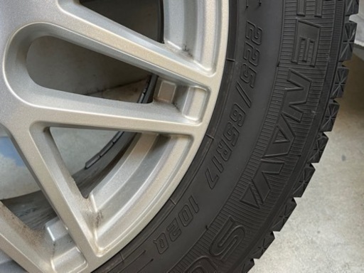 225/65r17 スタッドレス　ハリアー装着