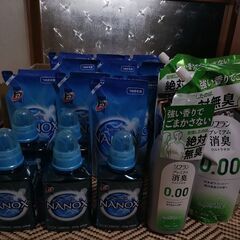 まとめお取引確定！トップ SUPER NANOX 洗濯洗剤 ソフ...