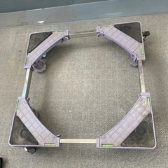 洗濯機置き台 8足4輪 洗濯機ラック 150KG耐荷重