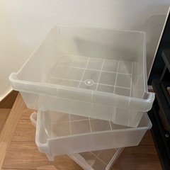 ３段衣装ケースの画像