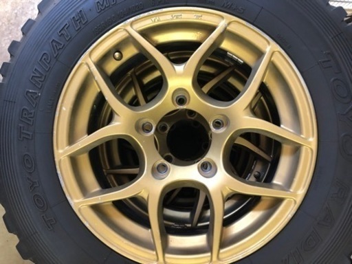 【引き取り限定】ジムニー用195R16タイヤホイール一式