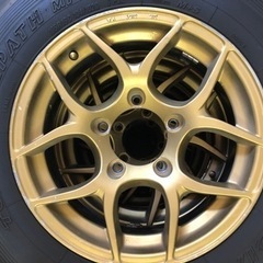 【引き取り限定】ジムニー用195R16タイヤホイール一式