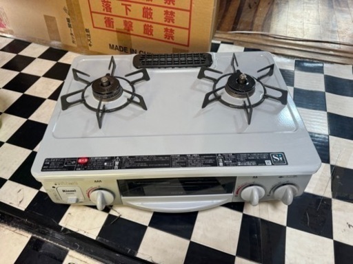【リサイクルサービス八光】2014年製　リンナイ　 ガスコンロ　LPガス用　RT31NHS-L