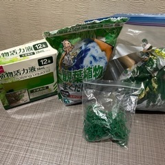 観葉植物用　土、シャベル、活力液