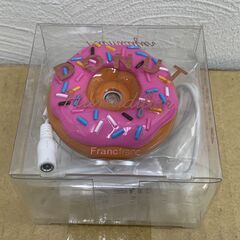 【差し上げます】 未使用　フランフラン　USBドーナッツ加湿器　PK　Francfrancの画像