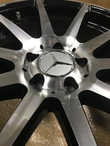 メルセデスベンツW212に履いていた ホイール4本セット18インチ 8.5j ET45 PCD112