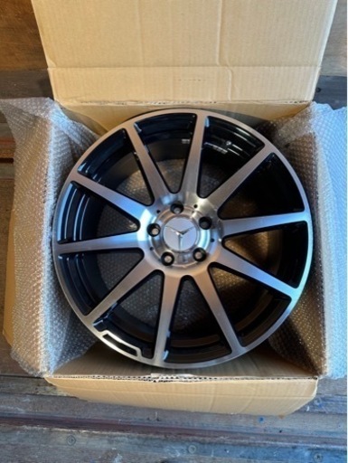 メルセデスベンツW212に履いていた ホイール4本セット18インチ 8.5j ET45 PCD112