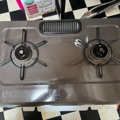【リサイクルサービス八光】2017年製　パロマ　ガスコンロ　LPガス　 右強火力　IC-N86KHA-Rの画像