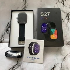 ❤️新品❤️スマートウォッチ 黒 iPhone Android対...