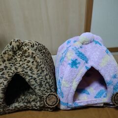 まとめお取引確定！猫、犬 ドームベッド 2個