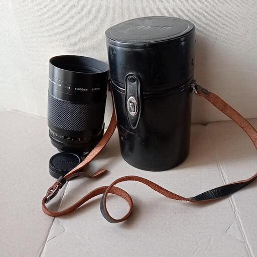 レフレックス ニッコール500mm F 8純正ケース付き