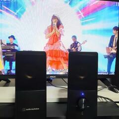 audio-technicaアクティブスピーカーユニットの画像