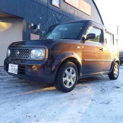 検付き！キューブ4WD！