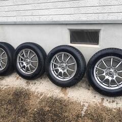 A-TECH 14×4.5　PCD100　+43★深溝スタッドレ...