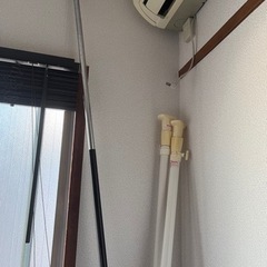 突っ張り棒。ハンガー掛けやパーティション代わりに使用出来ます‼️の画像