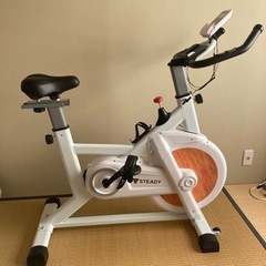 【美品】STEADYスピンバイク 中古 年内値下げ中(引渡しのみ)
