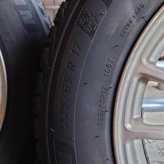 225/65r17☆ミシュラン☆21年35週☆Ｘ−ＩＣＥ SNOW SUV☆スタッドレスタイヤ☆ホイール付き☆の画像
