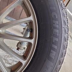 225/65r17☆ミシュラン☆21年35週☆Ｘ−ＩＣＥ SNOW SUV☆スタッドレスタイヤ☆ホイール付き☆の画像