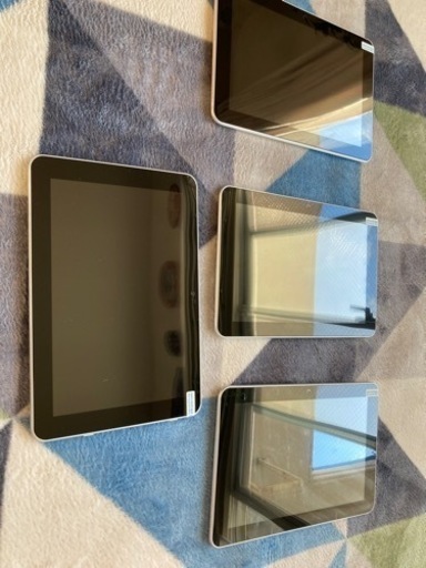 タブレット新品通電確認済み4台