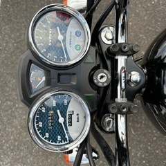 スズキ　GN125 2Fカスタム　原付2種　黒　金　125ccの画像