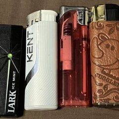 使い捨てライター7本 　中古