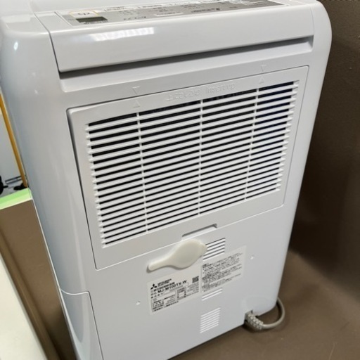  三菱 衣類乾燥除湿機 2022年製 MJ-M100RX 3Dムーブアイ SARARI コンプレッサー式 ホワイト MITSUBISH