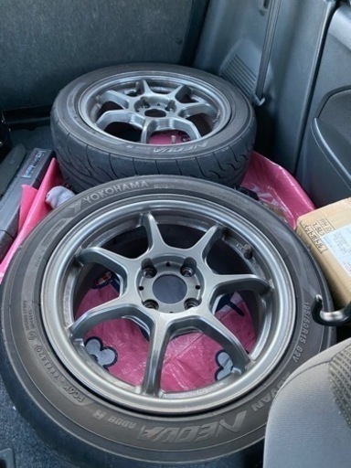 【大特価】BS製アルミホイール 15インチ6.5J+43(ネオバ付き)