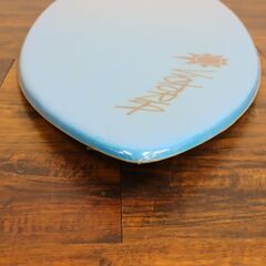 ≪R161ジ≫未使用品 VICTORIA/ビクトリア スキムボード Sサイズ ブルー×ホワイト フロント/リアデッキパッド付き スポーツ用品  詳細不明 の画像