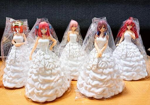五等分の花嫁花嫁フィギュアコンプセット
