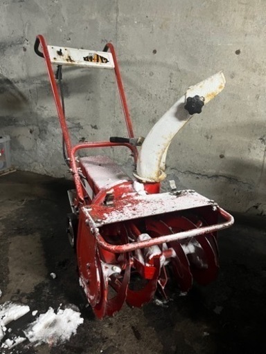 【札幌近郊送料無料】ヤナセ　YANASE 除雪機　ミスターパワー 【電動タイプ】