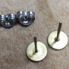 ハンドメイド ピアス イヤリング パーツの画像